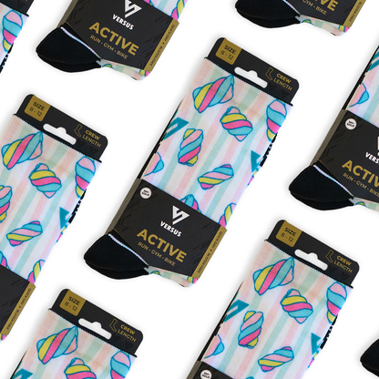 Marshmallows Active Crew Socks