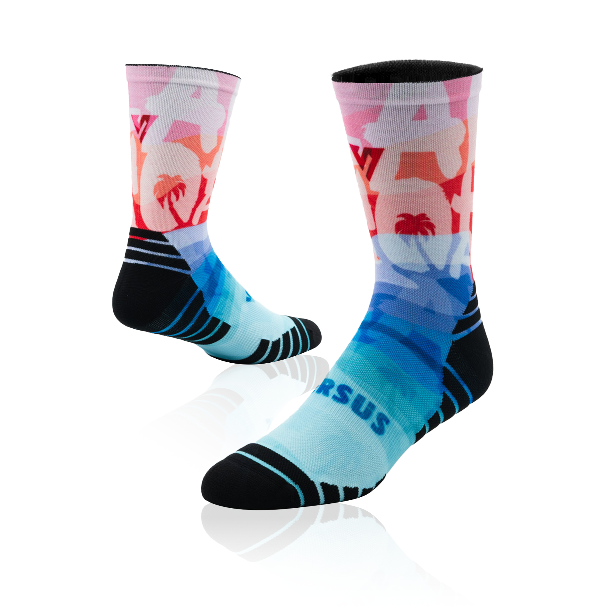 Aloha Active Crew Socks