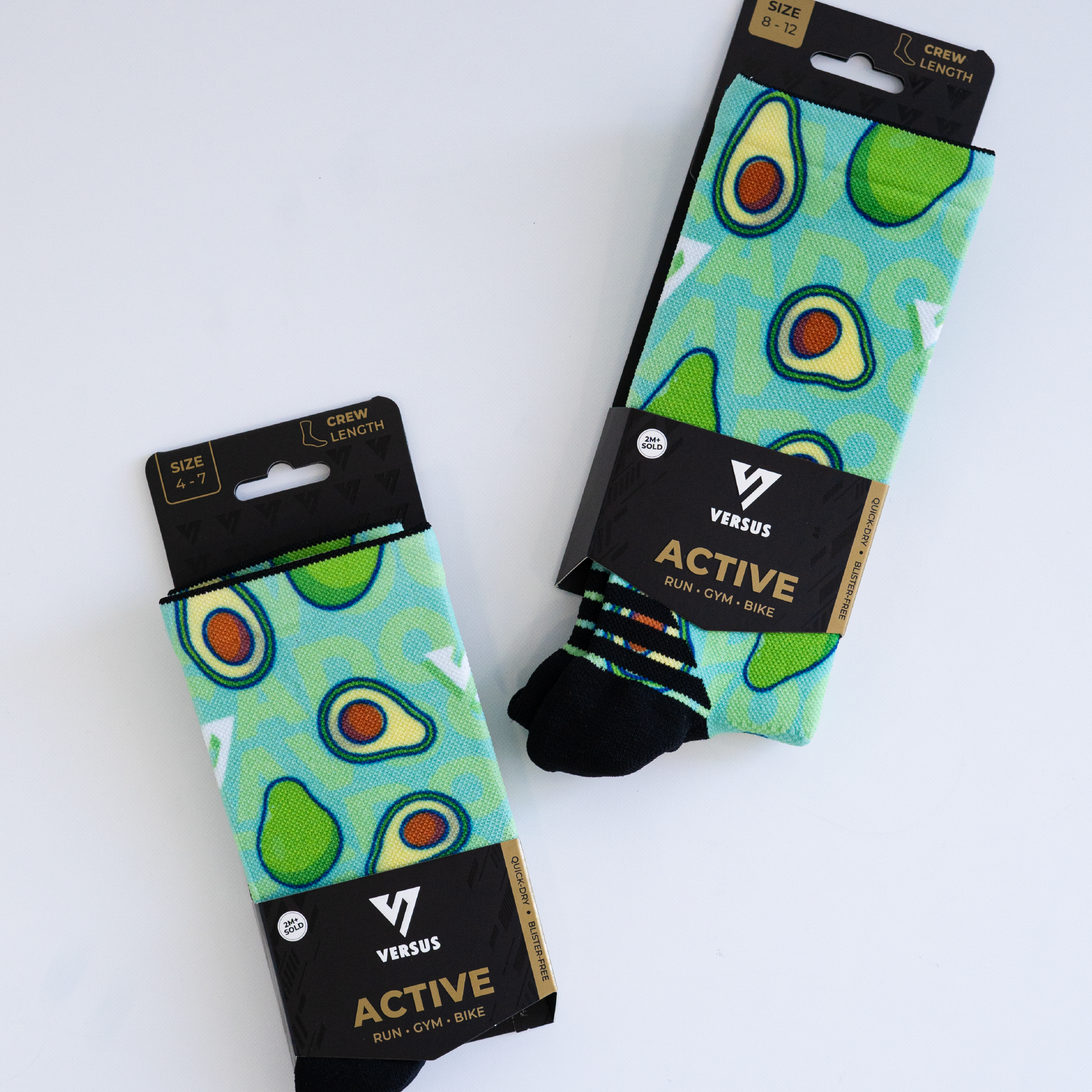 Avocado Active Crew Socks