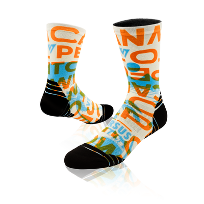 Cape Town Active Crew Socks