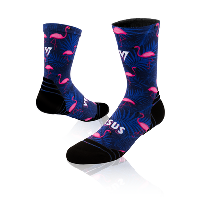 Flamingo Active Crew Socks