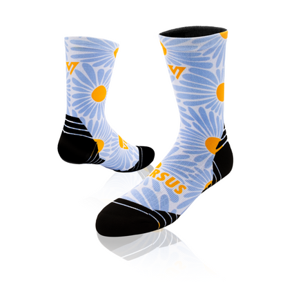 Floral Vibe Active Crew Socks