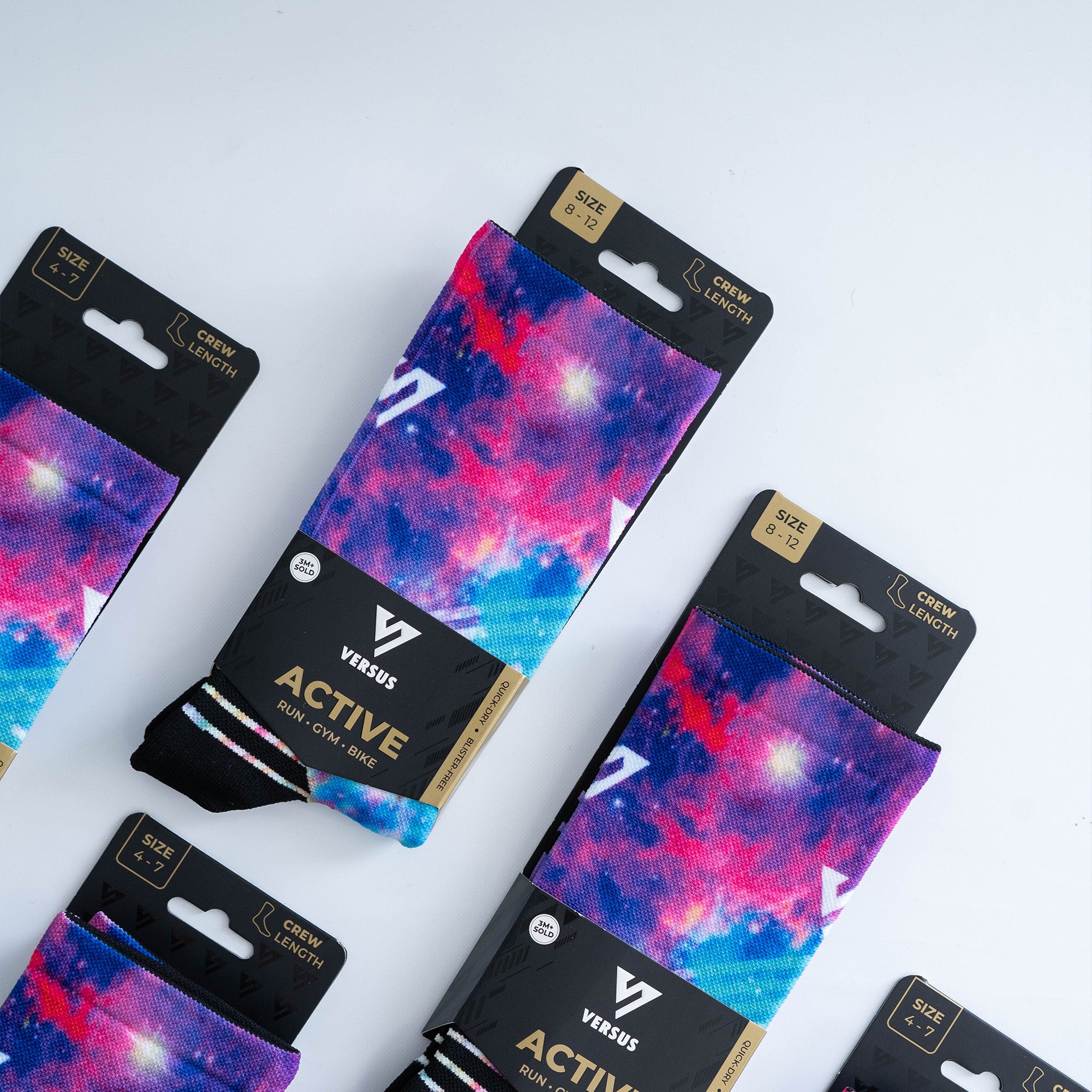 Galaxy Active Crew Socks