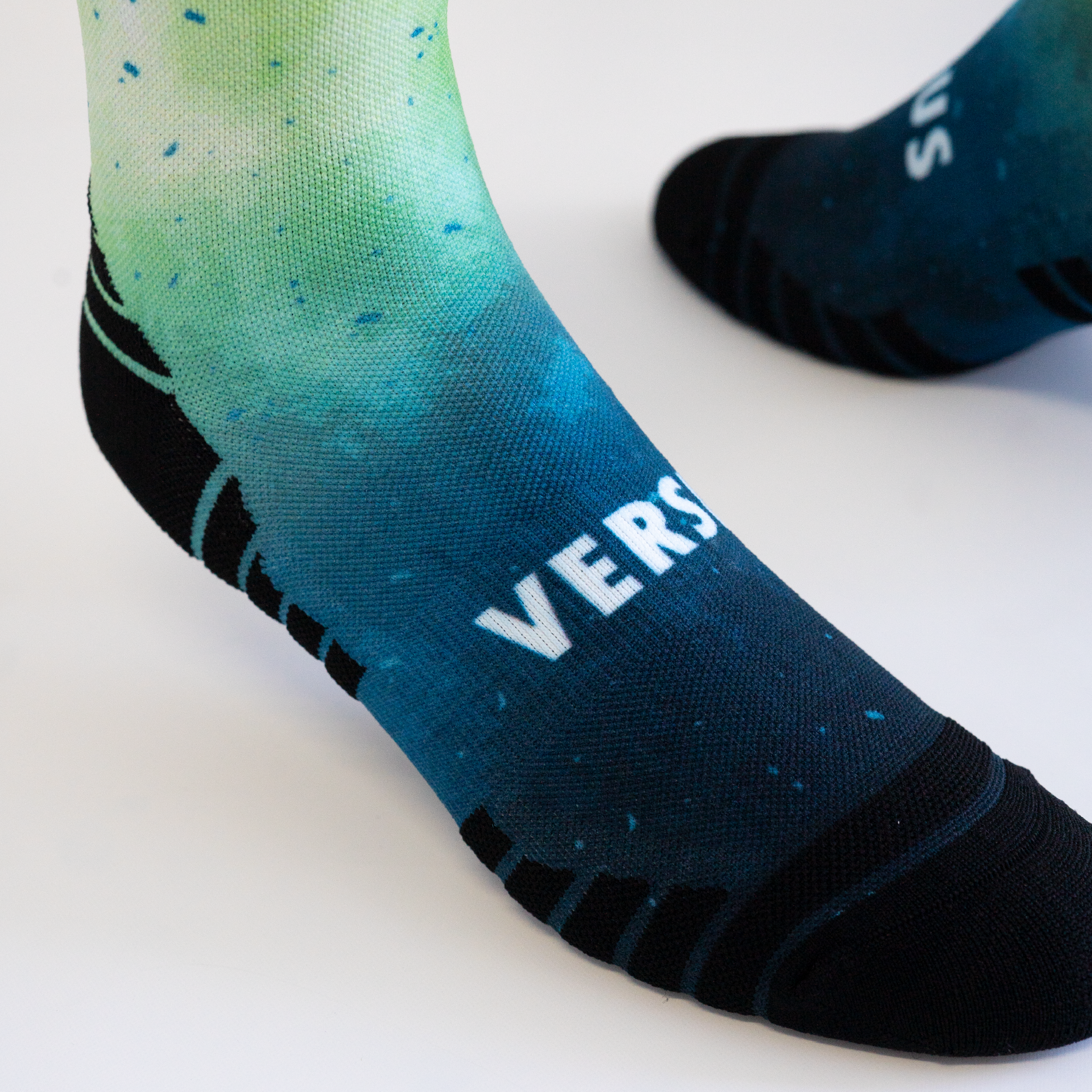 Green Mist Active Crew Socks