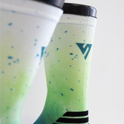 Green Mist Active Crew Socks