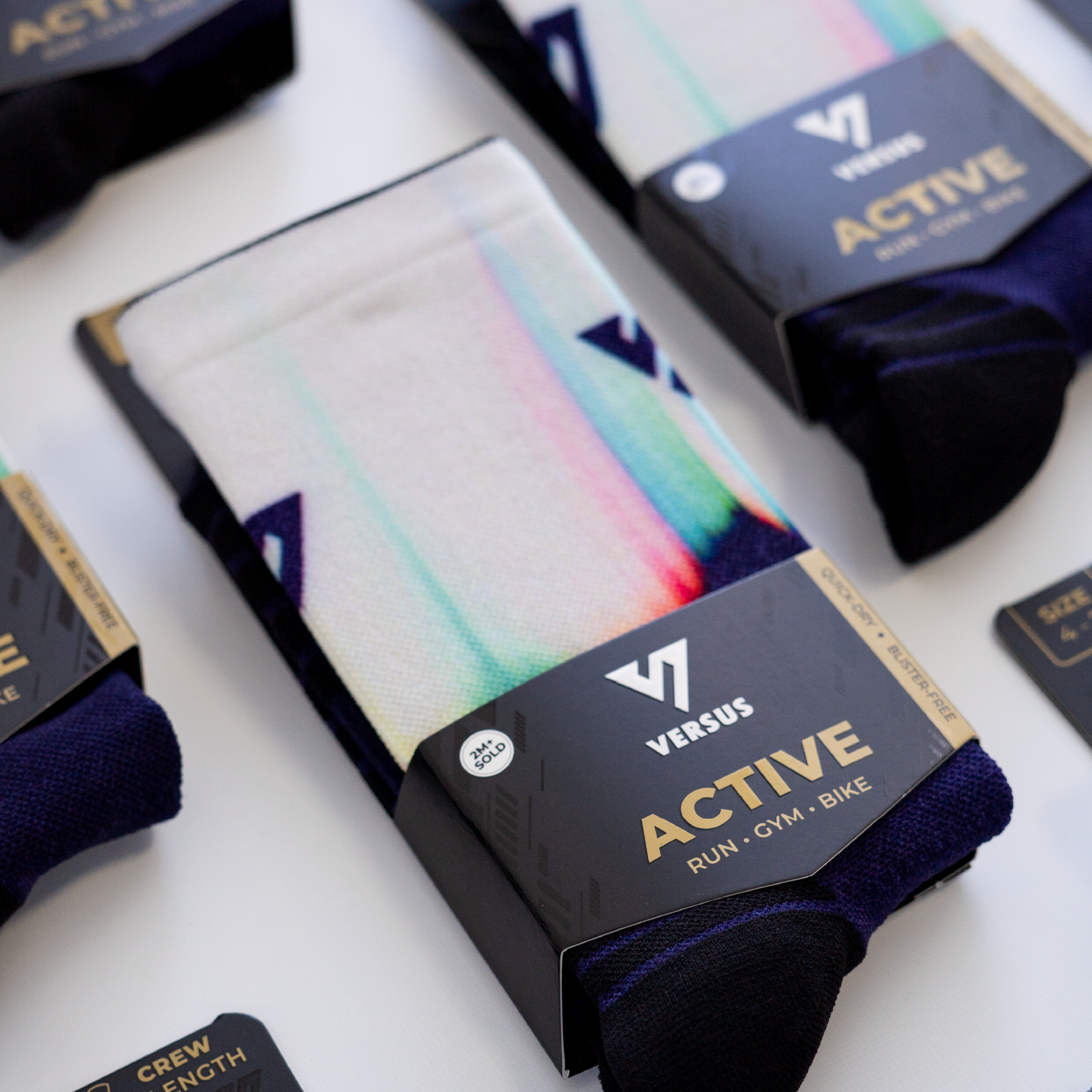 Liminal Colour Active Crew Socks