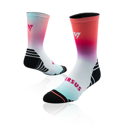 Pink Haze Active Crew Socks