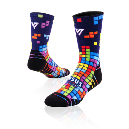 Tetris Active Crew Socks