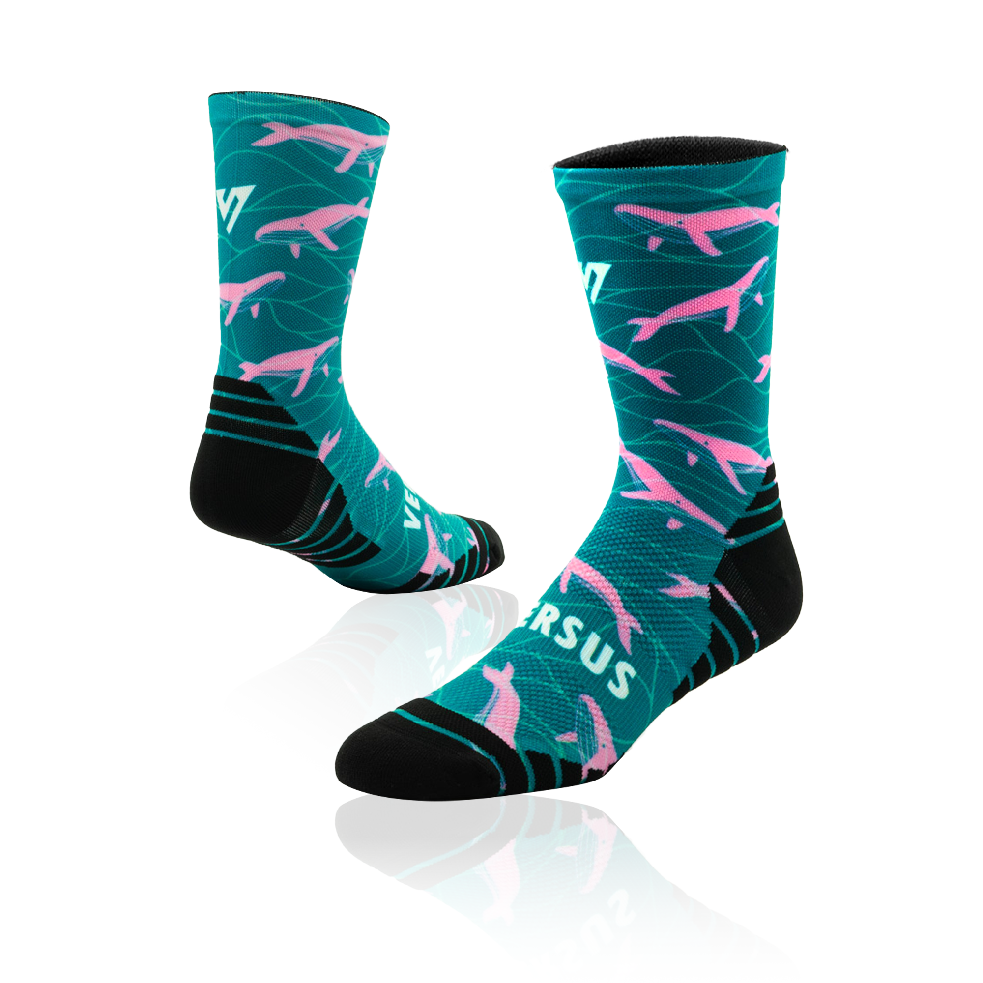 Whale Active Crew Socks