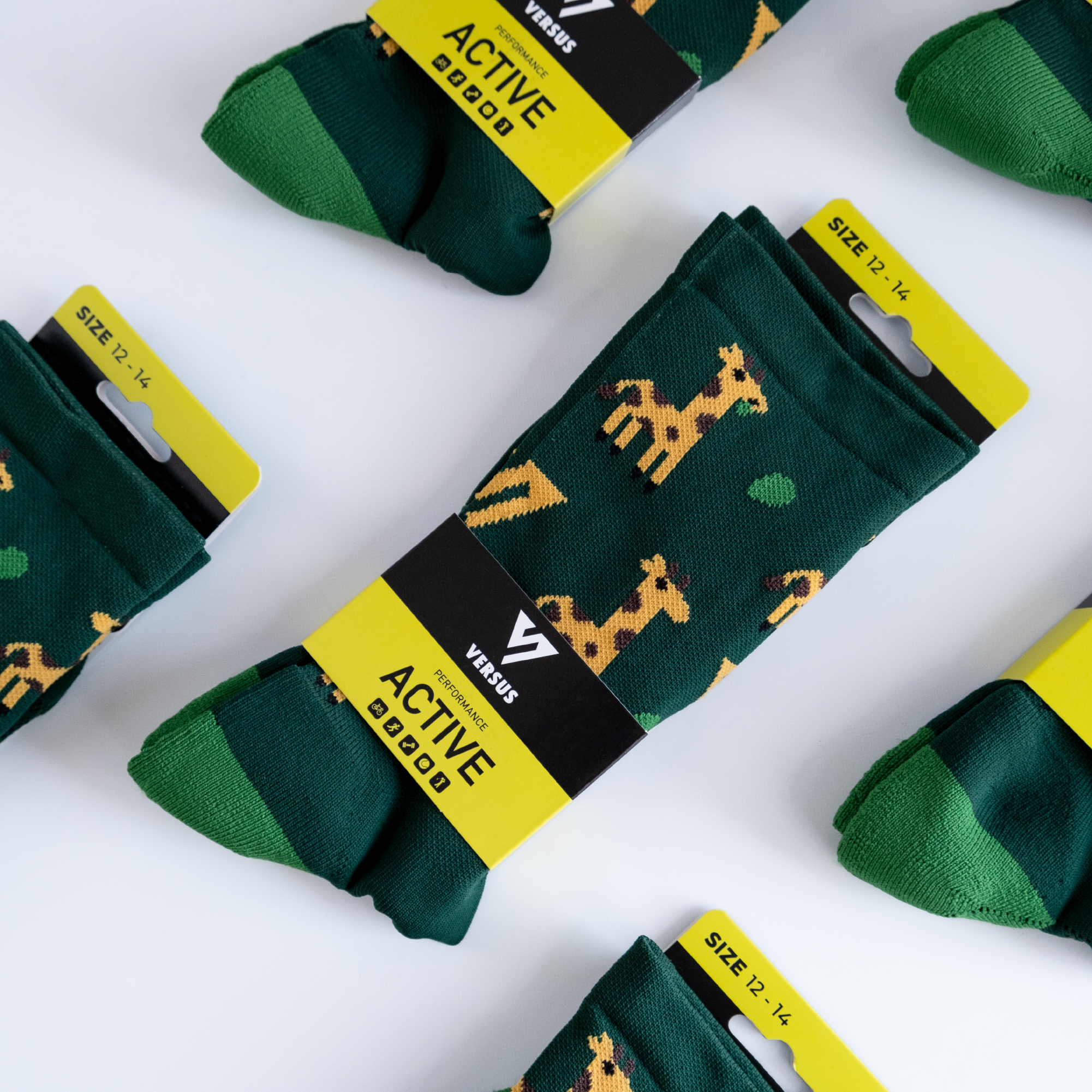 Giraffe Active Socks 12-14