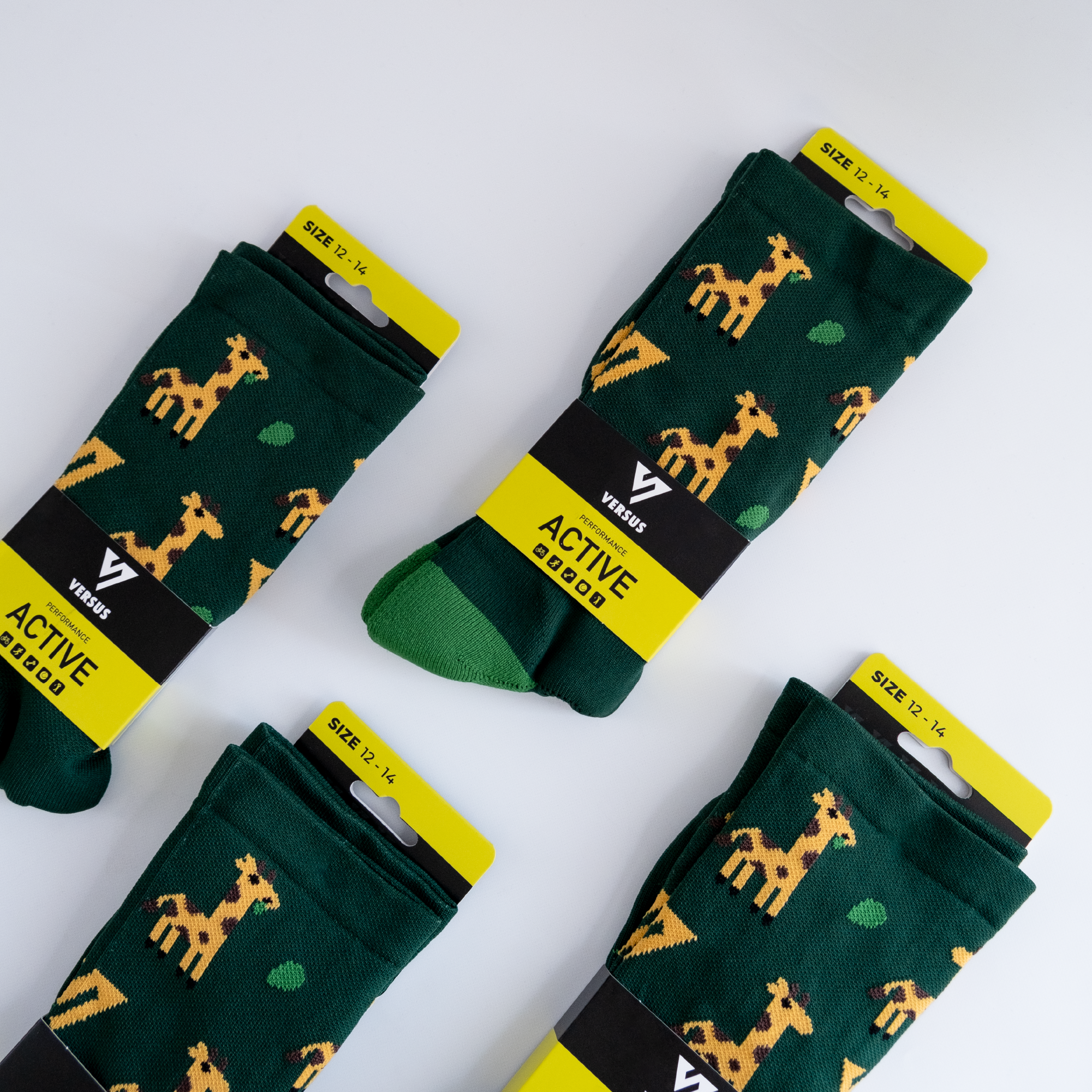 Giraffe Active Socks 12-14