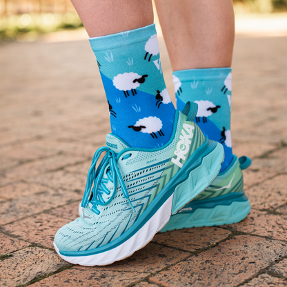 Sheep Active Crew Socks