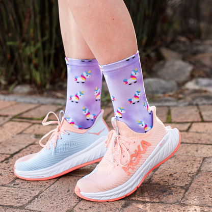 Unicorn Active Crew Socks