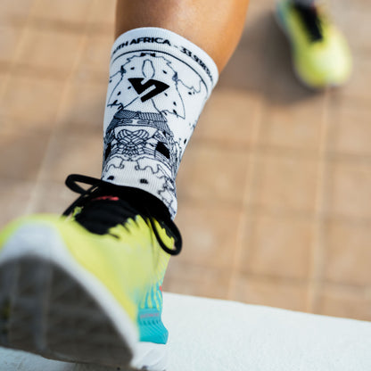 Stellenbosch Map Active Crew Socks