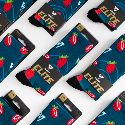 Strawberry Active Crew Socks