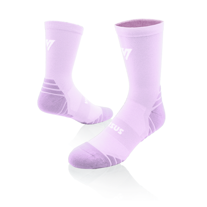 Classic Lilac Active Crew Socks