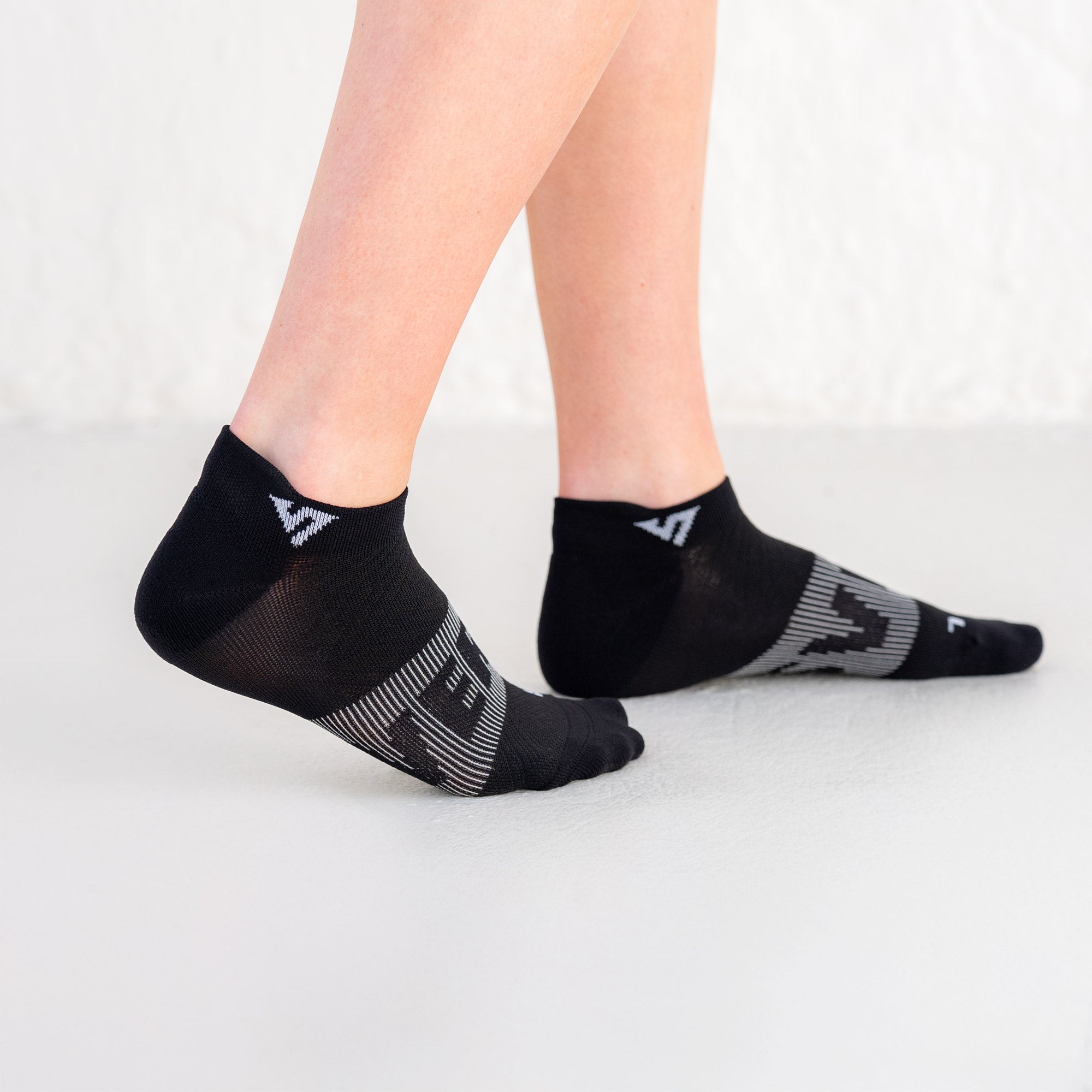 Black Velocity Trainer Socks