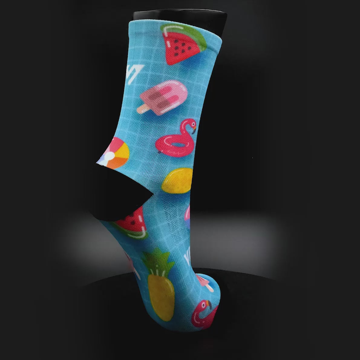 Poolside Summer KIDS Elite Socks