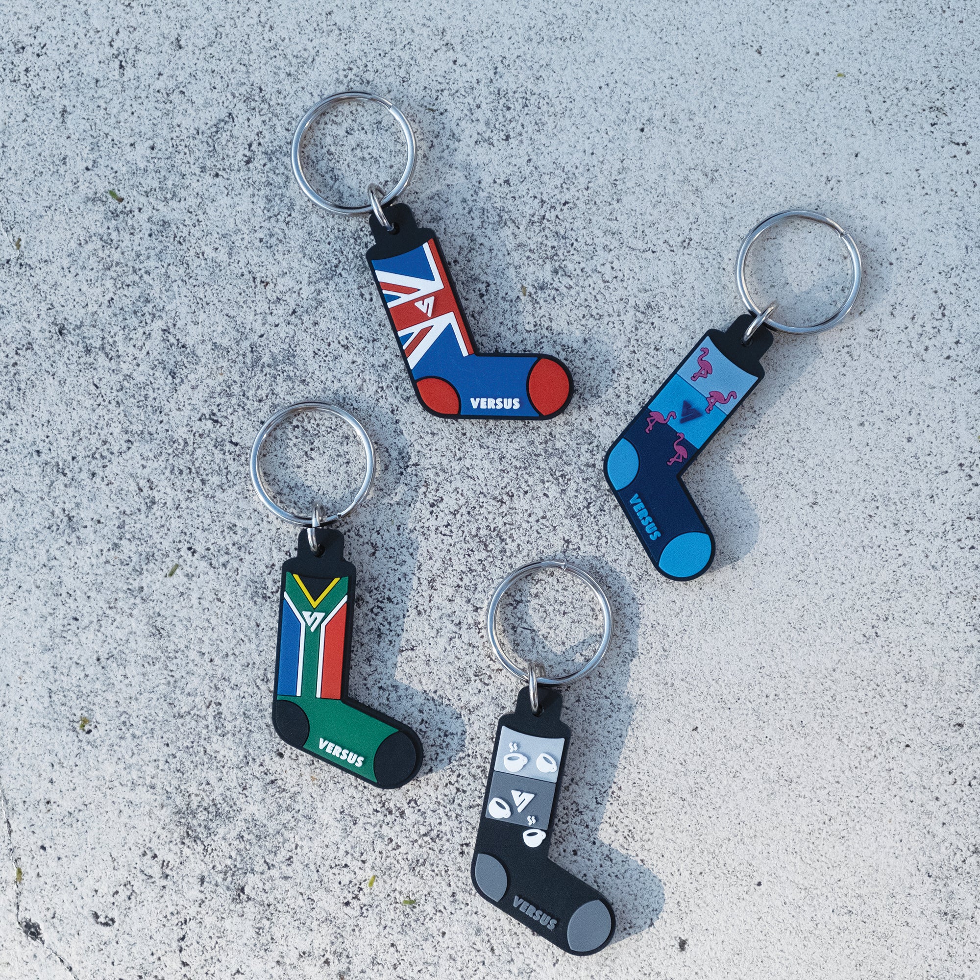 South Africa Flag Keyring