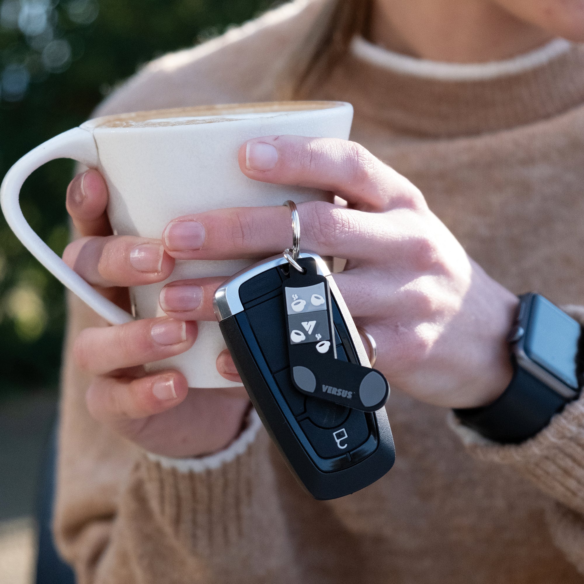 Coffee Keyring